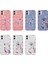 Apple iPhone 12 Kılıf Desenli Sert Silikon Zore Mumila Kapak-Pink Flower 2