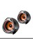 SPV-905 Süper Bas Kablolu Masaüstü ve Dizüstü Hoparlör USB ve Aux Giriş 1+1 Speaker 4