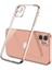Apple iPhone 12 Kılıf Zore Gbox Kapak-Gold 1