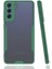 Galaxy S21 Fe Kılıf Zore Parfe Kapak-Koyu Yeşil 1
