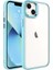 Apple iPhone 14 Kılıf Zore Krom Kapak-Yeşil 1