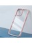 Apple iPhone 14 Kılıf Zore Krom Kapak-Yeşil 4