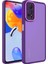 Xiaomi Redmi Note 11 Pro 5g Kılıf Kamera Korumalı Transparan Zore Post Kapak-Derin Mor 1
