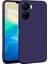 Vivo Y16 Kılıf Zore Premier Silikon Kapak-Lacivert 1