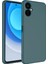 Tecno Camon 19 Neo Kılıf Zore Mara Lanuaan Kapak-Koyu Yeşil 1