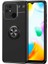 Xiaomi Redmi 10C Kılıf Zore Ravel Silikon Kapak-Siyah 1