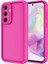 Galaxy A35 Kılıf Kamera Korumalı Zore Ananas Kapak-Pembe Koyu 1