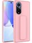 Huawei Honor 50 Kılıf Zore Qstand Kapak-Pembe 1