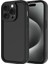 Apple iPhone 15 Pro Kılıf Kamera Korumalı Zore Ananas Kapak-Siyah 1
