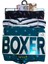 Pilelistore Star 106 Desenli Pamuklu Kemer Likralı 3'lü Boxer 3