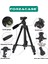 136 cm Profesyonel Kamera Dslr Telefon Tutuculu Çantalı Tripod - FC812 5