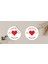 Kuşe Sticker Paketleme & Kargo Etiketi Beyaz Zemin (4X4CM) 48 Adet - Aşkla Kalın - 1