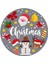 Christmas Kuşe Sticker (4x4) cm 36 Adet 1