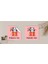 Kuşe Sticker Paketleme & Kargo Etiketi (4X4CM) 48 Adet - Paketin Var - 4 Renk Karışık - 2