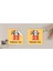 Kuşe Sticker Paketleme & Kargo Etiketi (4X4CM) 48 Adet - Paketin Var - 4 Renk Karışık - 5