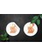Kuşe Sticker Paketleme & Kargo Etiketi (4X4CM) 48 Adet - Mutlu Ayıcık - 2