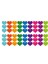 Sticker Kalp (Karışık) 2,5cm - 50 Adet - 1