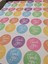 Sticker Kuşe (4 Cm) 48 Adet -Thank You- Karışık 5