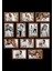 12 Adet 15X21 Çerçeve - Mdf A5 Çerçeve - Çoklu Fotoğraf Çerçevesi 1