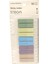 Şeffaf Renkli Postit Post-It Post It. Kitap Ayracı Ayraç Postit Sticker Not Kağıdı 200 Yaprak 1