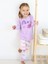 Baskılı Kız Çocuk Pijama Takımı 3 Ay-3 Yaş 2