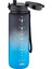 Siyah 1000ML Büyük Boy Çift Renk Softtouch Ff Collection Tritan Su Matarası 1 L Plastik 2