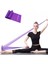 Mor Pilates Bandı Pilates Lastiği Pilates Bandı Jimnastik Plates Lastiği 150X15 cm (Sert) Mor Pilat 1