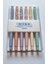 6'lı Wen-Duo 500 Kesik -Yuvarlak Çift Uçlu Ultra Soft Pastel Fosforlu Kalem 4