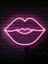 Neon LED Işıklı Dudak 2