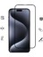 Apple iPhone 15 Ile Uyumlu Kırılmaz Cam Çizilmez Darbe Emici Anti Static Süper Kalite 1