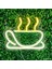 Neon LED Işıklı Cafe Coffoe 1