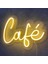 Neon Işıklı Cafe Coffoe 2