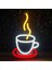 Neon LED Işıklı Cafe Coffoe 2