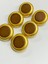 Kaban Kürk Manto Düğmesi / Italyan Düğme 6 Lı Set / Mat Gold Kapiçino 3 cm /M010 1