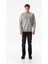 Yazı Nakışlı Dik Yaka Sweatshirt 2