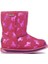 K12373 Rainbow Unicorn Brumby Deep Pink/rose Foncé Çocuk Bot 1