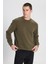 Wrangler Regular Fit Normal Kesim Bisiklet Yaka Haki Sweatshirt 2