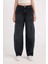 Baggy Fit Yüksek Bel Geniş Kalıp Cepli Uzun Jean Pantolon D5526AX24WN 1