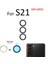 Samsung Galaxy S21 Arka Kamera Camı Lens Yapışkanlı 1