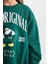 Kız Çocuk Disney Mickey & Minnie Oversize Geniş Kalıp Bisiklet Yaka İçi Yumuşak Tüylü Sweatshirt D1118A824AU 5