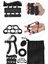 Tekno Trust Siyah 5 Parça Güç R-Shape Kas Eğitim Direnci Kavrama Kiti El Grips Fitness Ekipmanları Egzersiz Kit 1