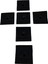 Kadife (Süet) Zarf Kese Siyah 25 Adet 7x7 cm Boy Takı, Altın Kesesi (Çıtçıtlı) 2