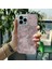Apple iPhone 15 Pro Uyumlu Kılıf Zebana Pink Heart Silikon Kılıf Pembe 2