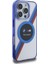 Apple iPhone 16 Pro Max Kılıf Bmw Lisanslı Magsafe Özellik M Logo Üç Renk Çizgi Motorsport Circle Lacivert 3
