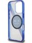 Apple iPhone 16 Pro Max Kılıf Bmw Lisanslı Magsafe Özellik M Logo Üç Renk Çizgi Motorsport Circle Lacivert 4