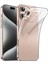 iPhone 16 Pro Kapak ile Uyumlu Kamera Korumalı Süper Silikon Şeffaf Kılıf 1
