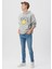 Leo Casual Puslu İndigo Mavisi Jean Pantolon 0076229574 1