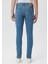 Leo Casual Puslu İndigo Mavisi Jean Pantolon 0076229574 3