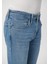Leo Casual Puslu İndigo Mavisi Jean Pantolon 0076229574 5