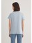 Denim Kız Baskılı Mavi İstanbul Tişört 1610222-70816 5